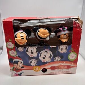 Gemmy Disney Minnie Mouse Christmas Dancing String Lights